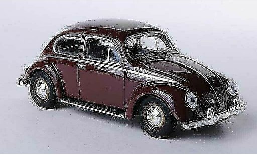 Volkswagen Kafer Base 1/43 Minichamps 1200 marrone 1953 modellini auto