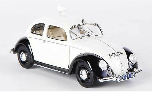 Volkswagen Kafer Base 1/43 Minichamps 1200 Export Politie Polizia (NL) 1951 modellini auto