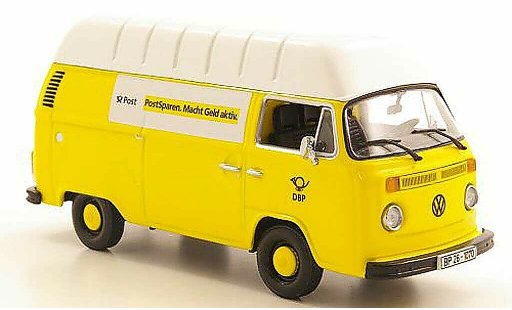 Volkswagen T2 B 1/43 Minichamps furgone Hochtetto Deutsche Bundespost 1972 modellini auto