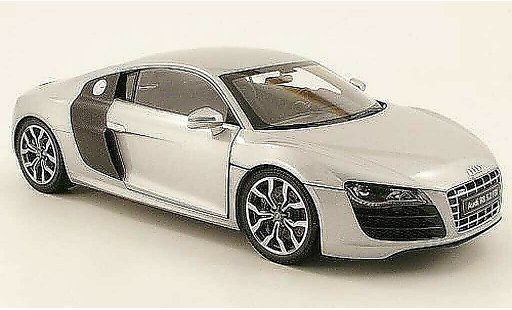Audi R8 4.2 fsi 1/18 Kyosho 5.2 quattro grigio 2009 modellini auto