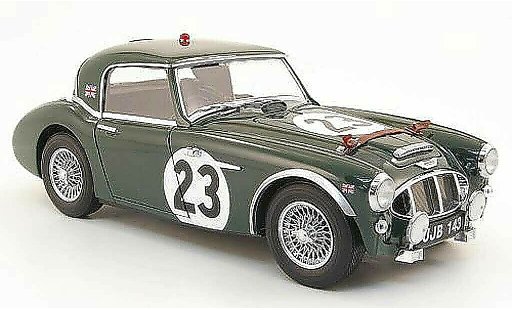 Austin Healey 3000 course 1/18 Kyosho no.23 24h le mans 1960 modellini auto