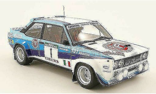 Fiat 131 Abarth 1/18 Kyosho no.1 vincitore rallye portugal 1981 modellini auto