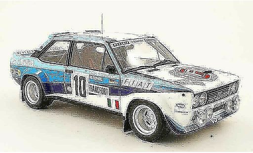 Fiat 131 Abarth 1/18 Kyosho no.10 vincitore rallye monte carlo 1980 modellini auto