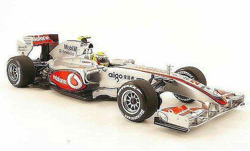 Mercedes F1 2009 1/18 Minichamps mclaren no.2 vodafone showcar 2010 l.hamilton modellini auto