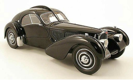 Bugatti 57 Atlantic 1/18 Neo SC noir 1938 modellini auto