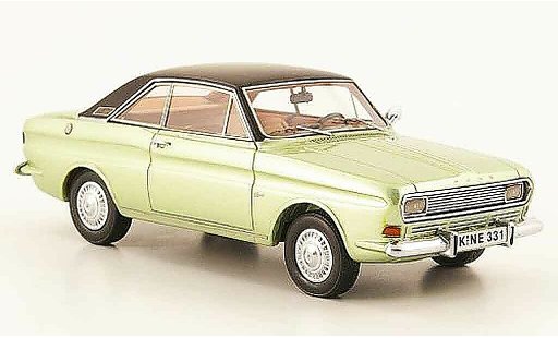 Ford Taunus Berline 1/43 Neo (P6) Coupe verde nero modellini auto