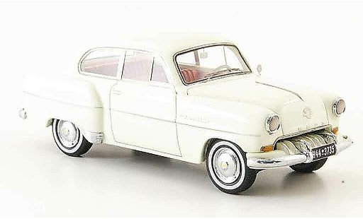 Opel Olympia Rekord 1/43 Neo limousine bianco 1954 modellini auto