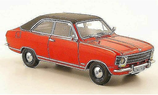 Opel Olympia A 1/43 Neo LS rosso/nero 1970 modellini auto