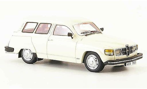 Saab 95 GL 1/43 Neo creme bianco 1979 modellini auto