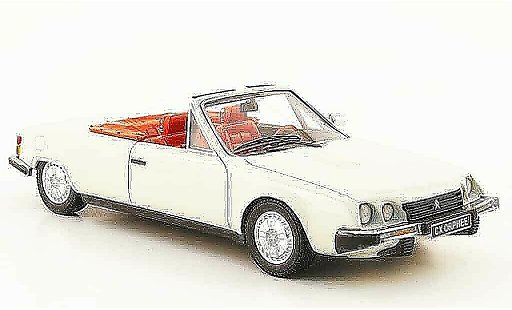 Citroen CX Cabriolet 1/43 Neo orphee bianco 1983 modellini auto