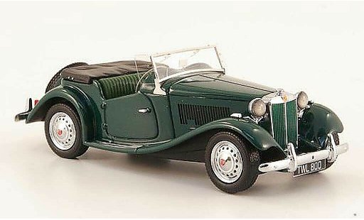 MG TD MkII 1/43 Neo verde RHD 1950 modellini auto
