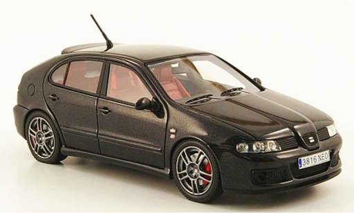 Seat Leon Cupra 1/43 Neo mk1 r nero 2003 modellini auto