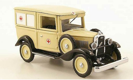 Fiat 508 Ambulanza 1/43 Rio Balilla Ambulanzaa Croce Rossa Italiana RTW 1935 modellini auto