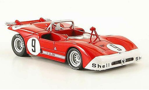 Alfa Romeo 33.3 prototipo 1/43 M4 1972 No.9 Daytona modellini auto
