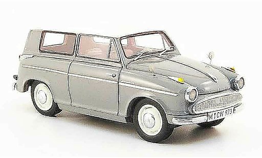 Lloyd Alexander Kombi 1/43 Neo Station wagon grigio bianco 1957 modellini auto