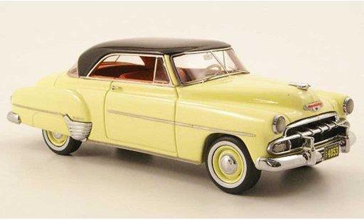 Chevrolet De Luxe Coupe 1/43 American Excellence HT giallo/nero lim. Aufl. 500 1952 modellini auto