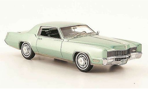 Cadillac Eldorado Coupe 1/43 Neo verde 1967 modellini auto