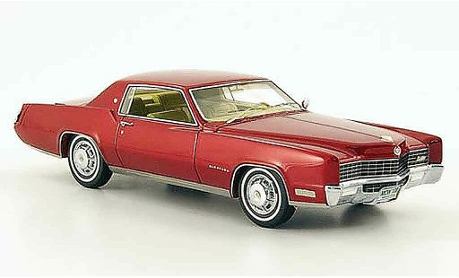 Cadillac Eldorado Coupe 1/43 Neo rosso edition liavecee 500 1967 modellini auto