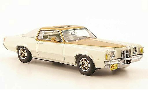 Pontiac Grand Prix Hurst SSJ 1/43 American Excellence gold/bianco lim. Aufl. 500 1972 modellini auto