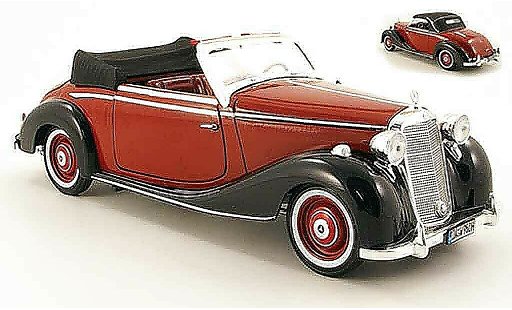 Mercedes 170 Base 1/18 Signature s rosso/nero 1950 modellini auto