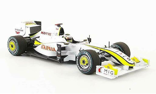Mercedes F1 2009 1/43 Minichamps Brawn GP BGP001 No.22 J.Button GP Brasilien modellini auto