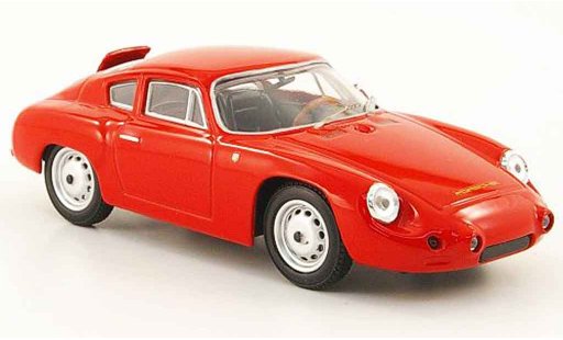 Porsche Abarth Base 1/43 Best rosso Strassenversion 1960 modellini auto