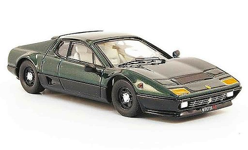 Ferrari 512 Coupe 1/43 Best verde nero 1976 modellini auto