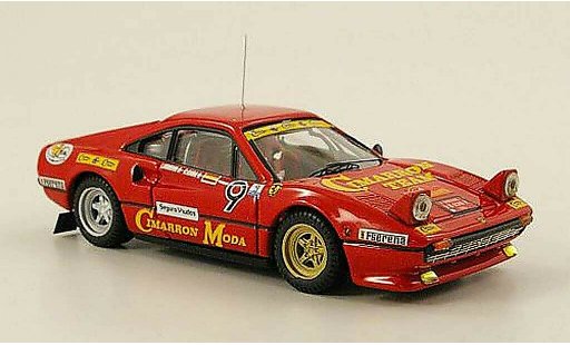 Ferrari 308 GTB 1/43 Best No.9 Cimarrone Team Rally Spanien 1985 modellini auto