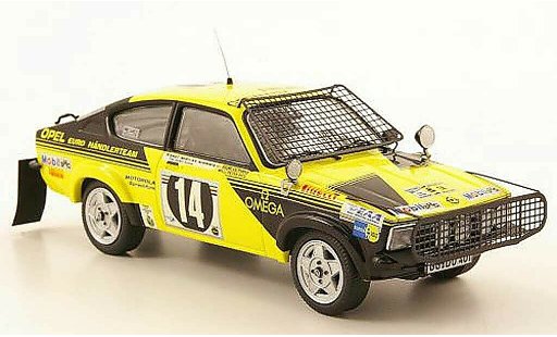 Opel Kadett C C 1/43 Schuco Coupe No.14 Safari Rally 1976 modellini auto