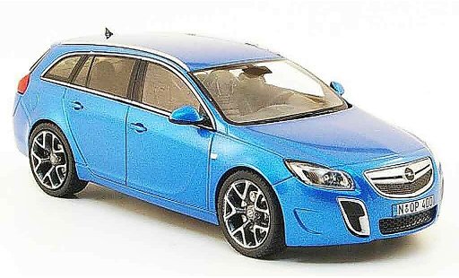 Opel Insignia OPC 1/43 Schuco sports tourer blu 2009 modellini auto