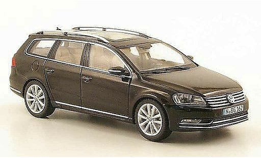 Volkswagen Passat B7 1/43 Schuco Variant nero 2010 modellini auto