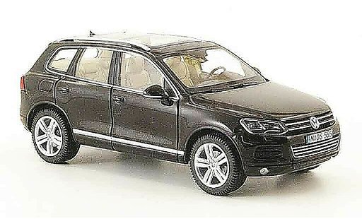 Volkswagen Touareg Base 1/43 Schuco ii nero 2010 modellini auto