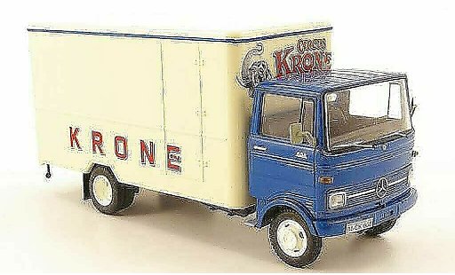 Mercedes LP 608 Kastenwagen 1/43 Schuco furgone Circus Krone modellini auto