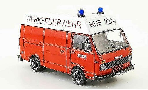 Volkswagen LT28 Kasten 1/43 Schuco lt hochtettofurgone man werkspompier modellini auto