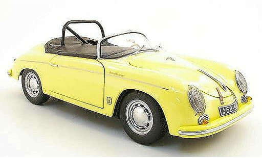 Porsche 356 A A 1/18 Schuco A speedster 1600 gt giallo modellini auto