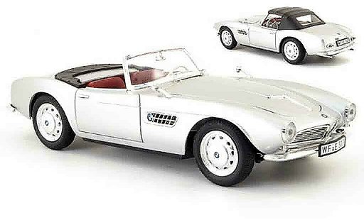 Bmw 507 cabriolet 1/18 Revell grigio 1955 modellini auto