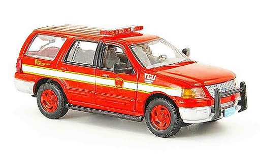 Ford Expedition Pompiers 1/43 Gearbox Boston Fire Dept. pompier modellini auto