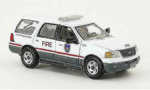 Ford Expedition Pompiers 1/43 Gearbox White Plains Fire Dept. pompier modellini auto