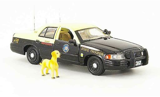 Ford Crown Police Interceptor 1/43 First Response Victoria Florida Highway Patrol K 9 modellini auto