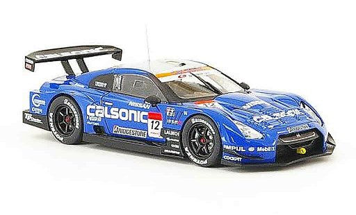 Nissan Skyline R35 1/43 Ebbro GT R No.12 Calsonic Super GT 2008 modellini auto