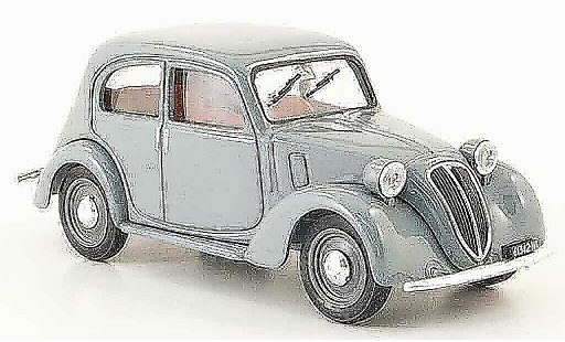 Fiat 1100 Nuova Balilla 1/43 Brumm (508 c.) grigio modellini auto