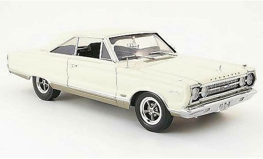 Plymouth Satellite 1967 1/18 Highway 61 beige modellini auto