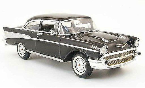 Chevrolet Bel Air Sedan 1/18 Highway 61 1957 nero 2-portes modellini auto