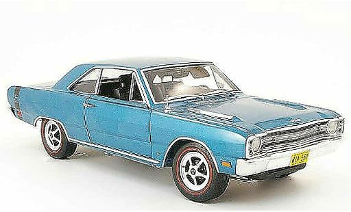 Dodge Dart 1968 1/18 Highway 61 gts blu modellini auto