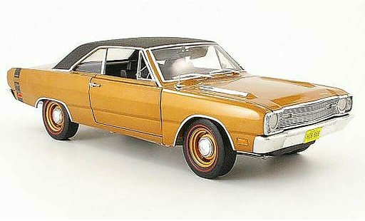 Dodge Dart 1969 1/18 Highway 61 340 swinger rame/nero modellini auto