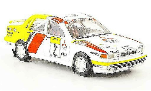 Mitsubishi Galant VR4 1/43 Trofeu No.2 ERC 1992 modellini auto