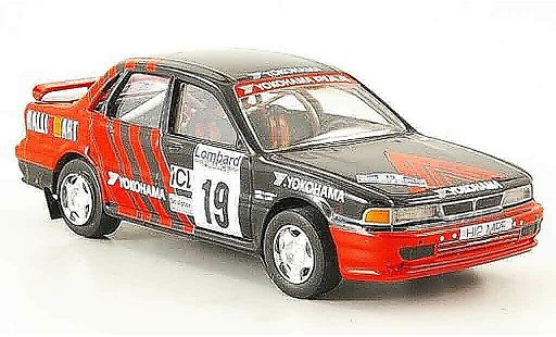 Mitsubishi Galant VR4 1/43 Trofeu No.2 Yokohama R.A.C. 1992 modellini auto