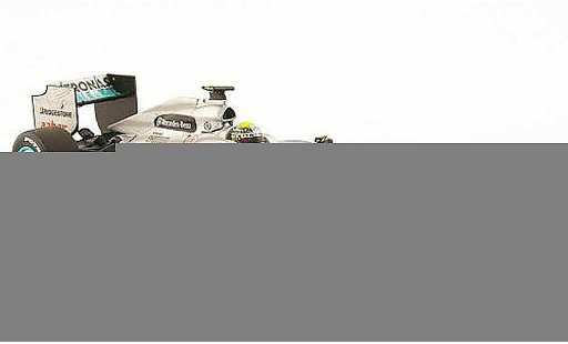 Mercedes F1 2010 1/43 Minichamps GP Petronas MGP W01 No.4 modellini auto