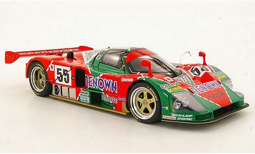 Mazda 787B Base 1/18 Autoart No.55 Renown Weidler / Herbert / Gachot 24h Le Mans 1991 20th anniversario Edition modellini auto