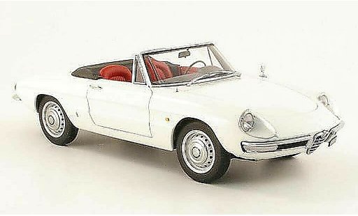 Alfa Romeo Spider Duetto 1600 1/18 Autoart duetto spider bianco 1966 modellini auto
